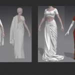 3D Character 3D model clothes 001
